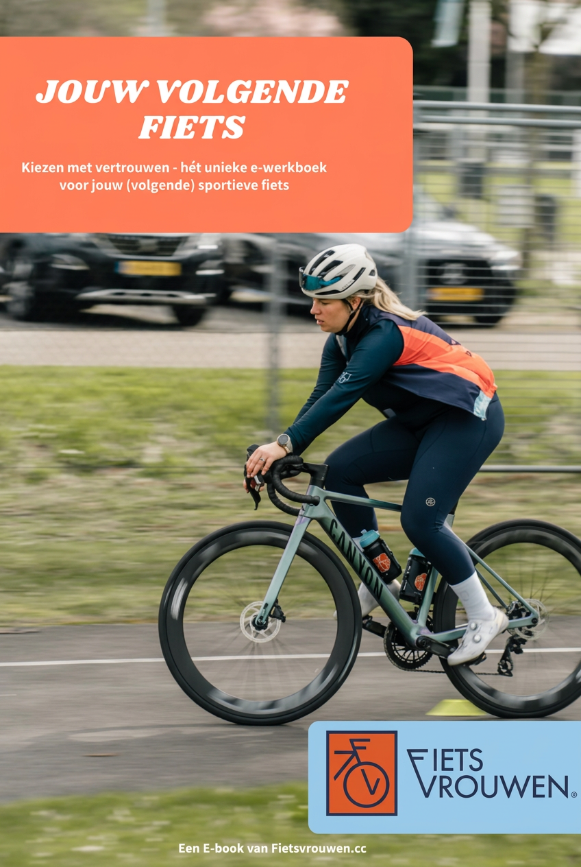 Cover of the Dutch e-book Jouw volgende fiets